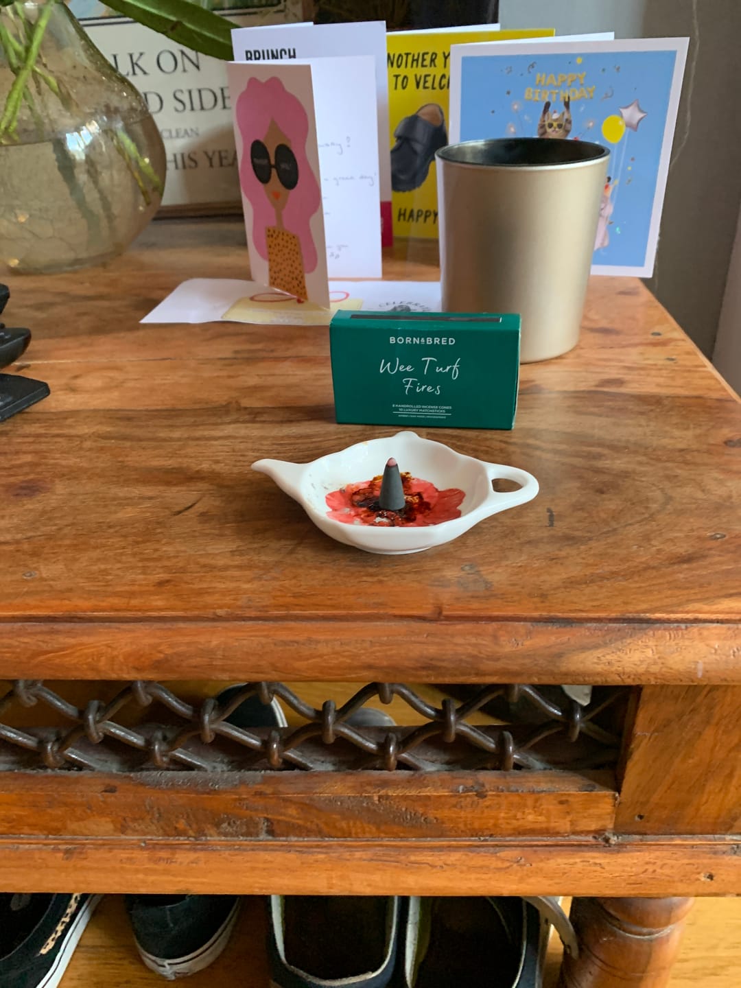 Customer photo review of Wee Turf Fires Incense Match Box