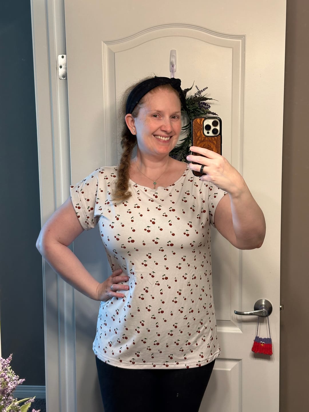 Customer photo review of *Pre-Sale* Cuff Tee