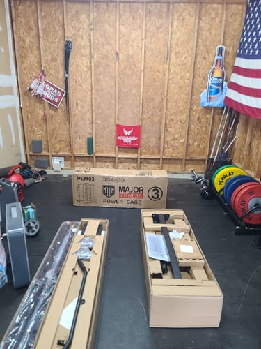 Customer photo review of Major Fitness PLM03 All-In-One Home Gym Power Rack