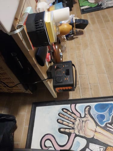 Customer photo review of PS300 Portable Lithium Power Station 300W