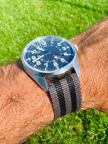 Customer photo review of 007 Bond Nylon Strap- Five Eye (AVAILABLE NOW)