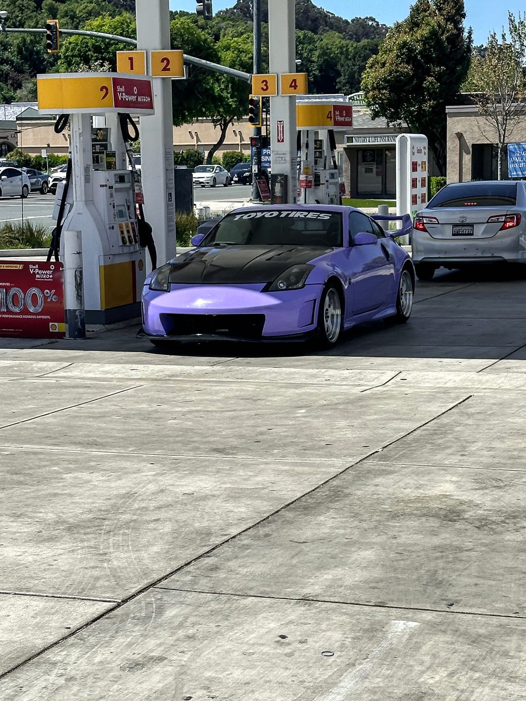 Customer photo review of Super Glossy Lavender Purple Vinyl Wrap