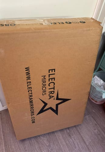 Customer photo review of Electra Vanity Table “Diamond”