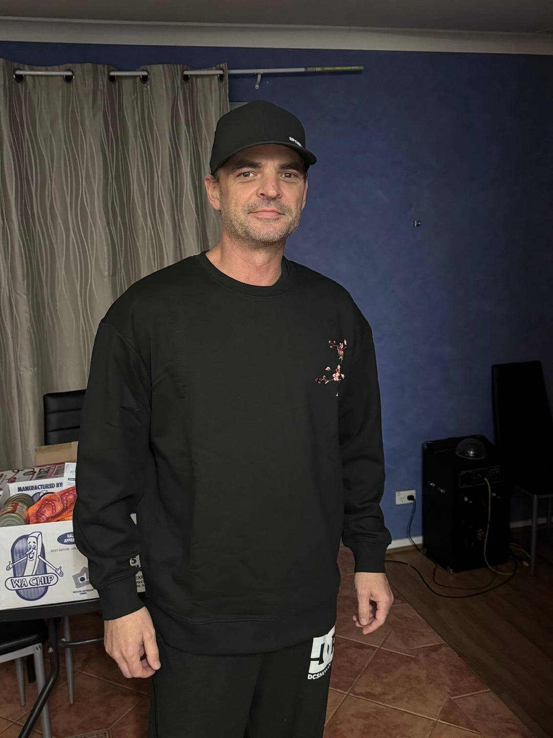 Customer photo review of Sakura Embroidered Sweatshirt