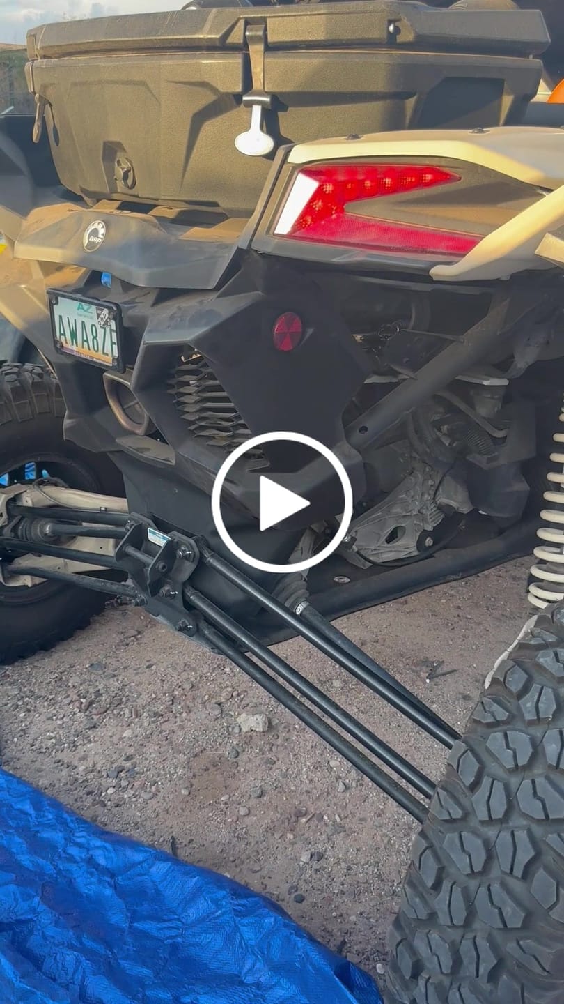 Customer video review of Can-Am X3 Muffler Delete " Slip On " Exhaust Race Pipe