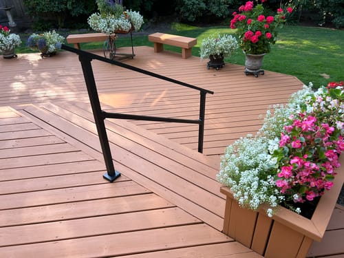 Customer photo review of Stair Handrail Kit