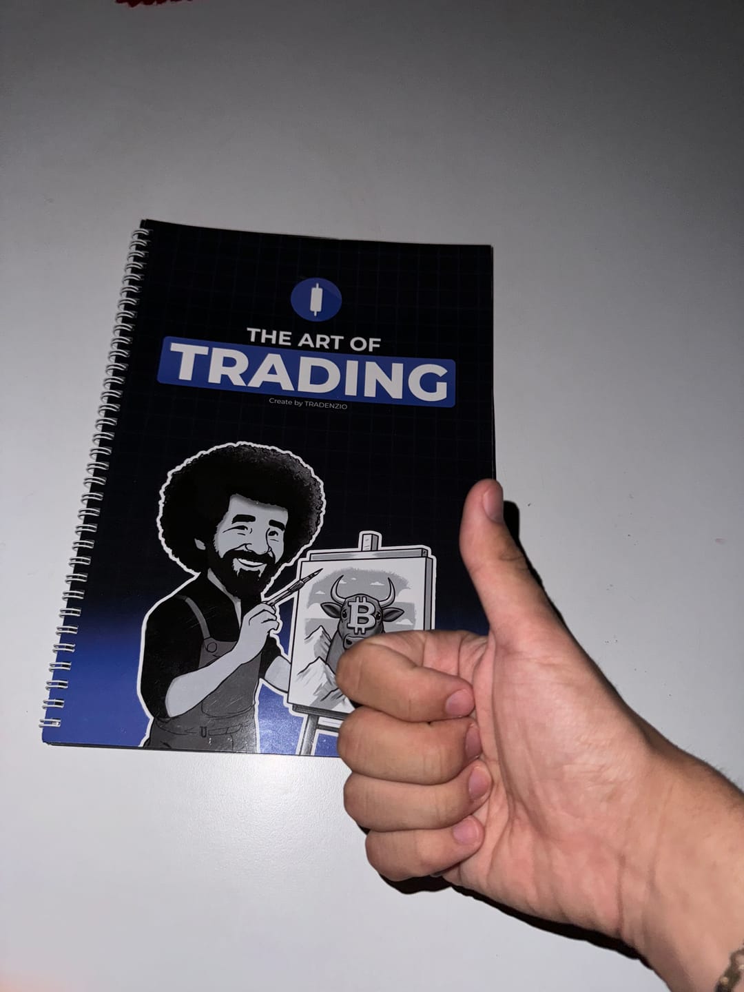 Customer photo review of The Art of Trading Physical Book