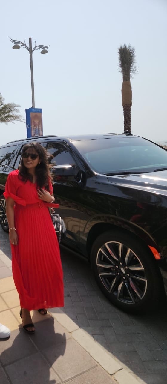 Customer photo review of Parota Statement Dress