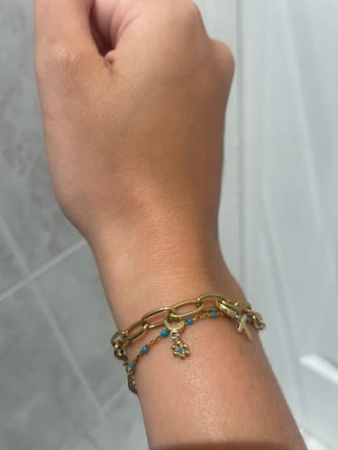 Customer photo review of Charm "Fleur d'Eau"