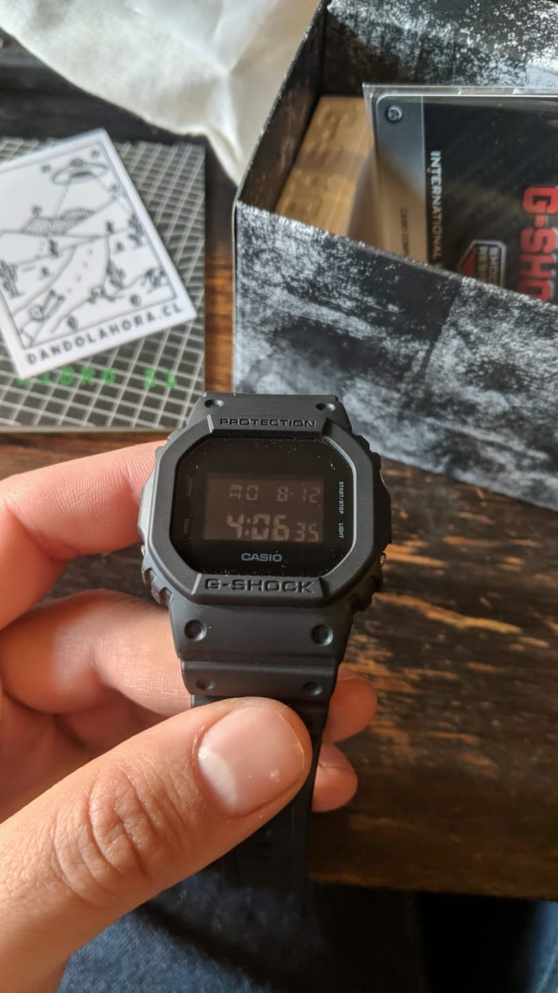 Customer photo review of Reloj Casio G-Shock Vintage DW-5600UBB-1 Negro