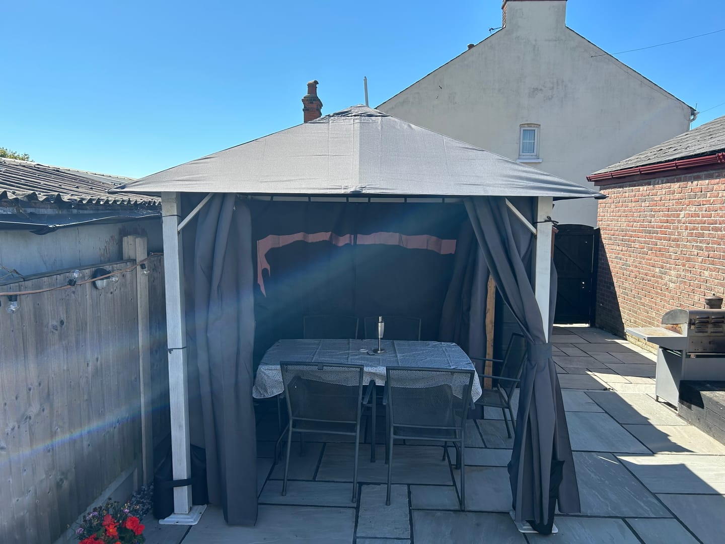 Customer photo review of Glendale Highfield Gazebo Canopy