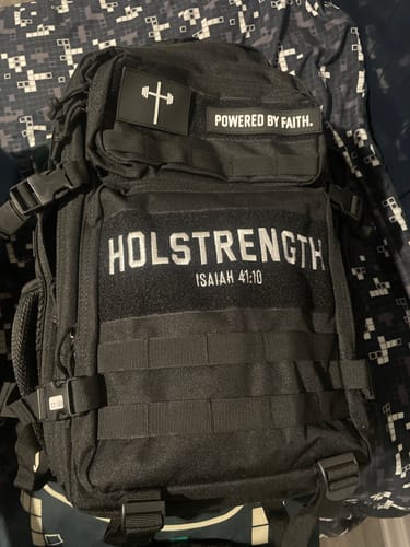 Customer photo review of HolStrength 45L Tactical Backpack