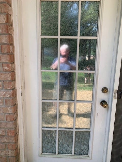 Customer photo review of Grills Between Glass 15 Lite Glass and Frame Kit (Full Lite)