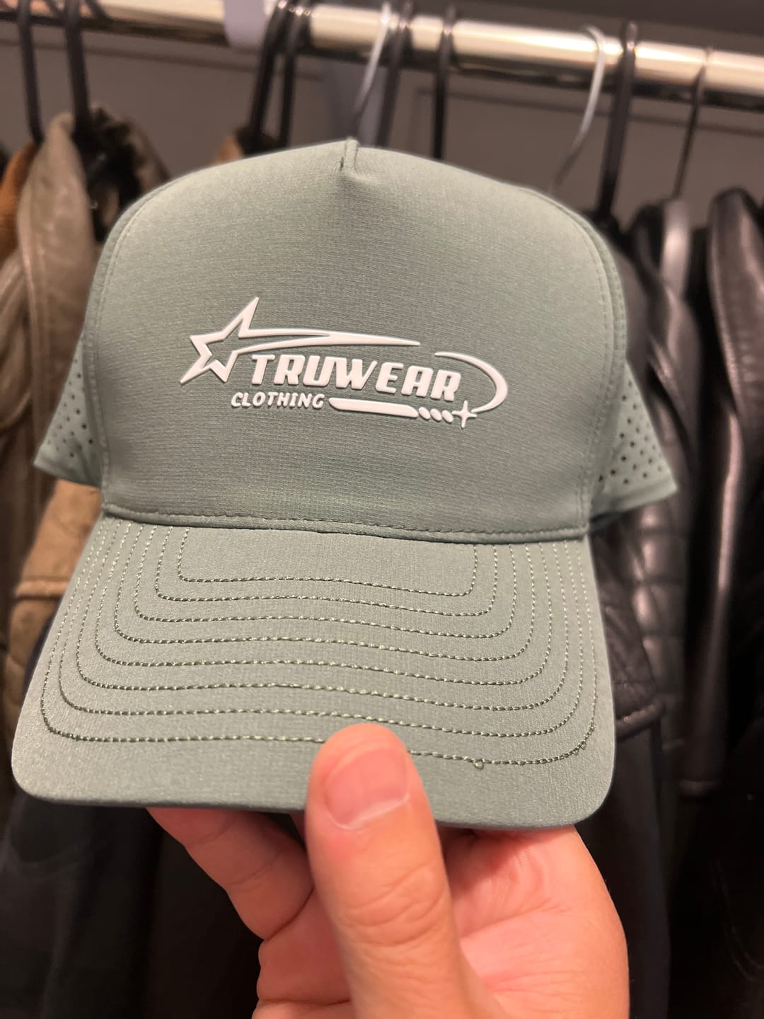 Customer photo review of Limited Edition Viridian Green Eagle Hat