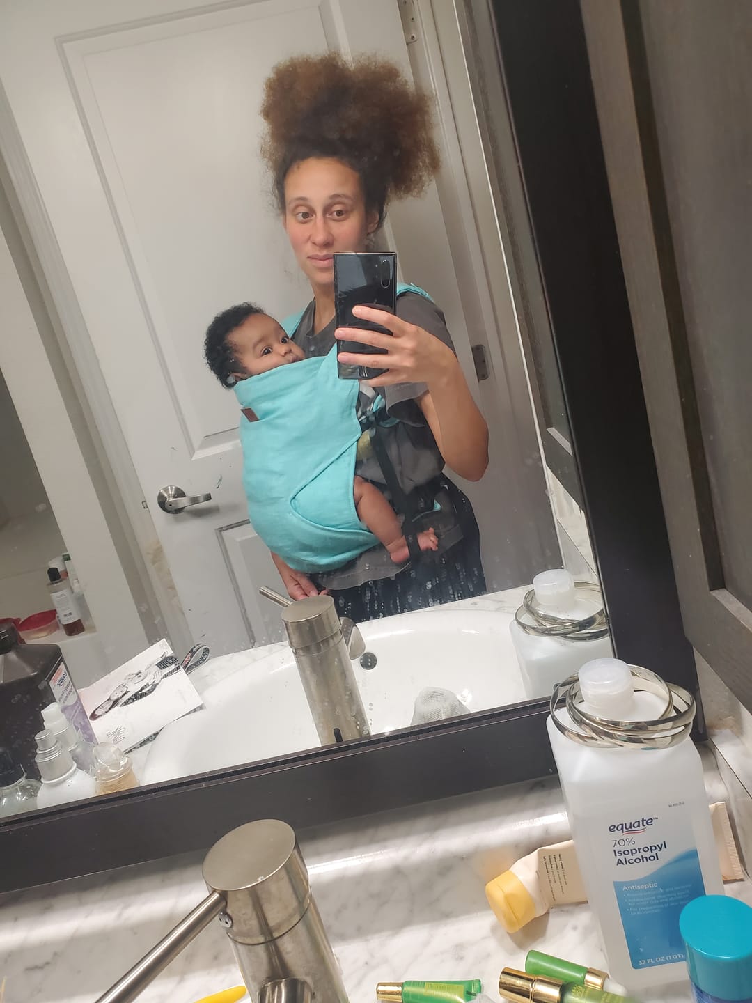 Customer photo review of Happy Baby Revolution (forward facing option)