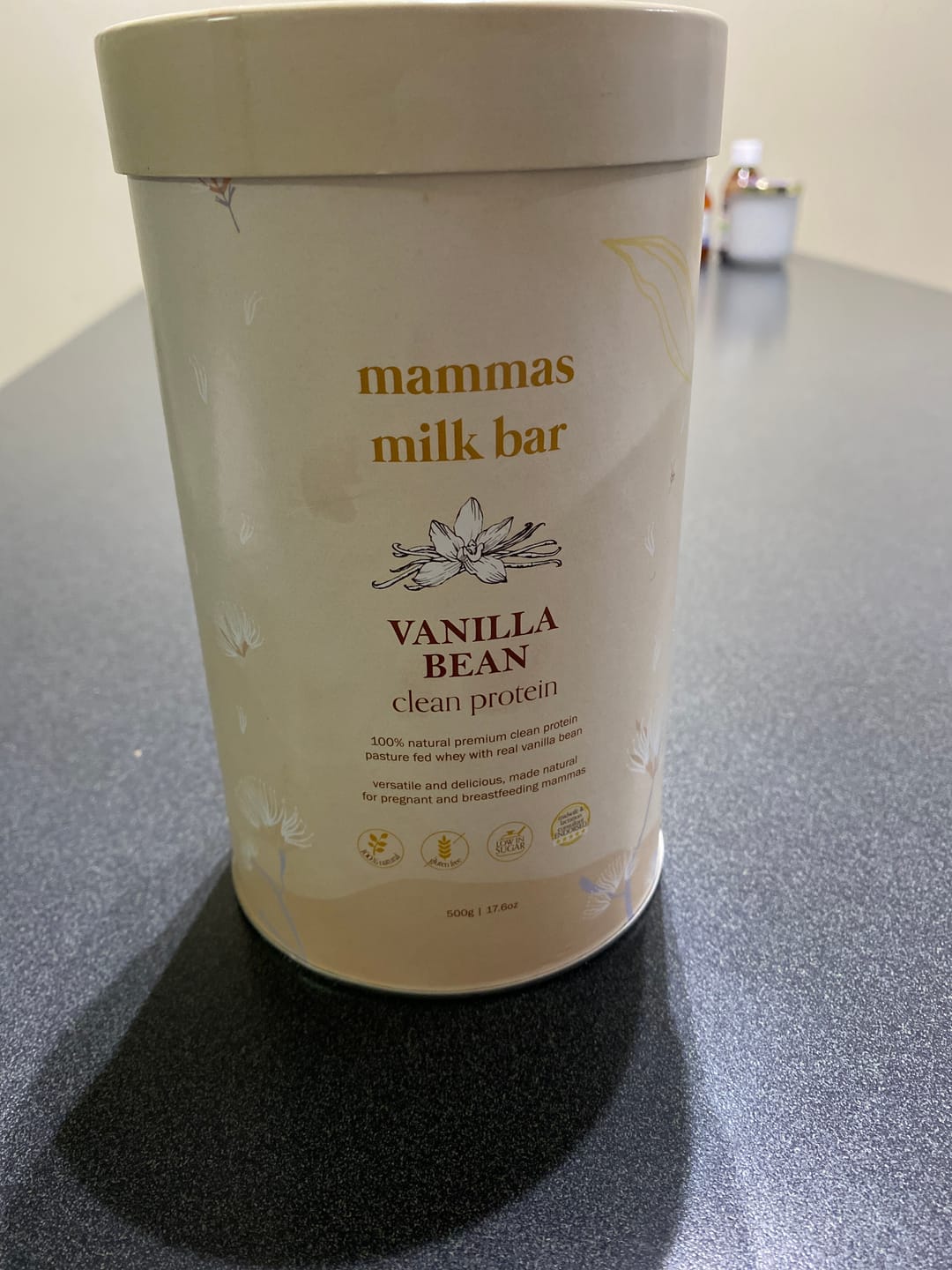 Customer photo review of Vanilla Premium Whey Protein