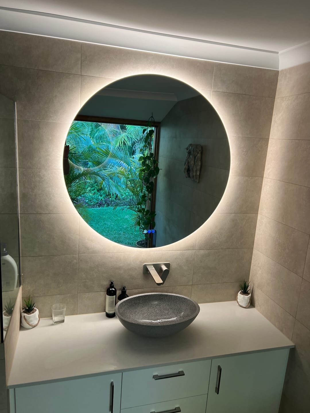 Customer photo review of The Amalfi ~ Invogue Smart mirror