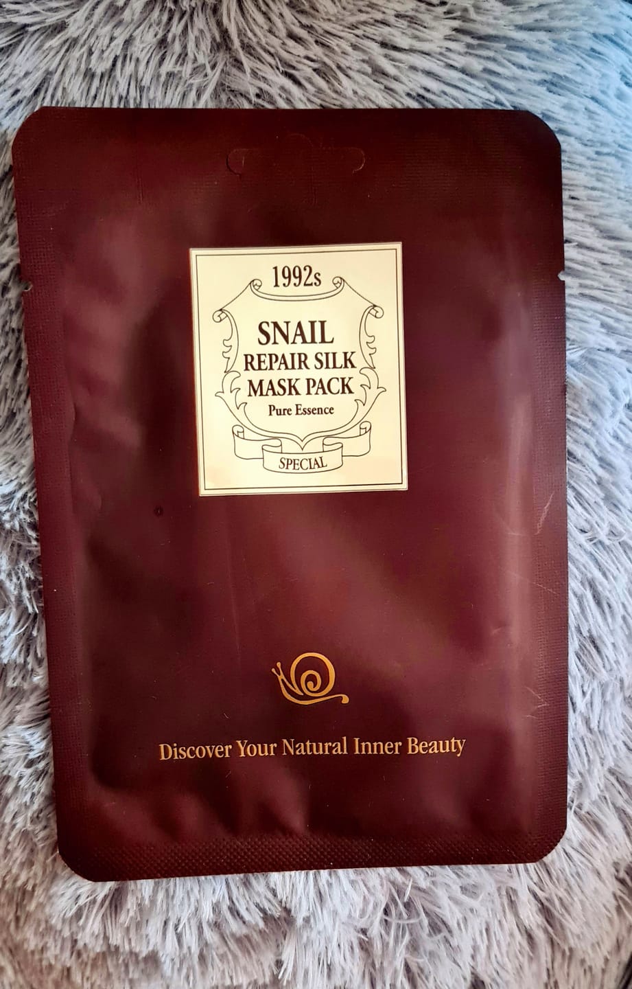 Customer photo review of Възстановяваща и регенерираща маска с екстракт от охлюви Chamos Acaci