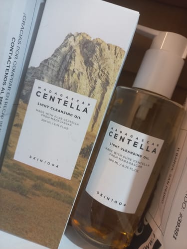 Customer photo review of MADAGASCAR CENTELLA LIGHT CLEANSING OIL