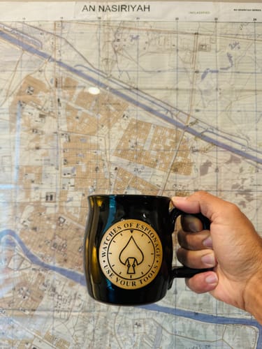 Customer photo review of W.O.E. Use Your Tools Coffee Mug