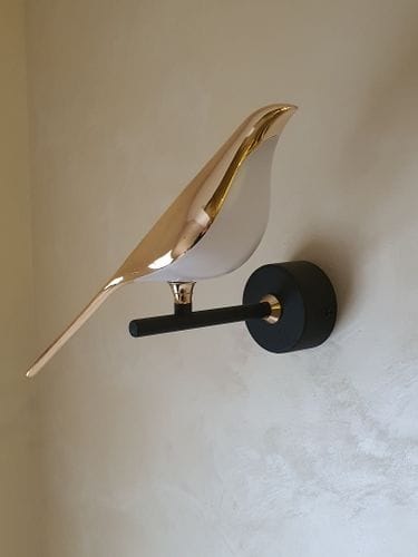Customer photo review of Applique murale à LED | Oiseaux dorés