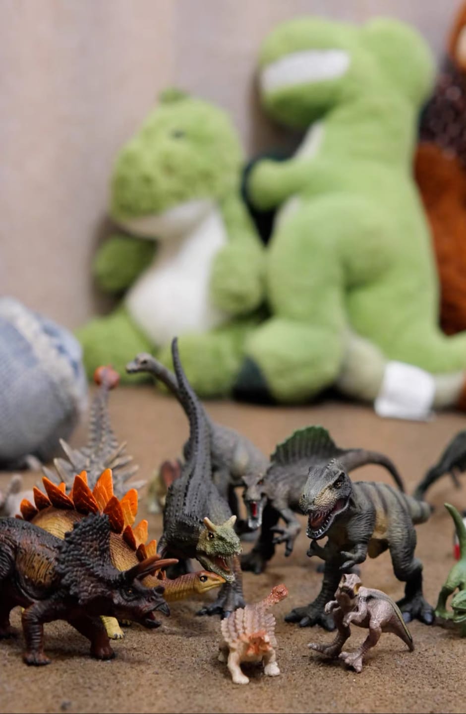 Customer photo review of Mideer Dinosaur Toys Set 24 Pcs