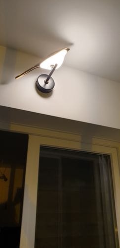 Customer photo review of Applique murale à LED | Oiseaux dorés