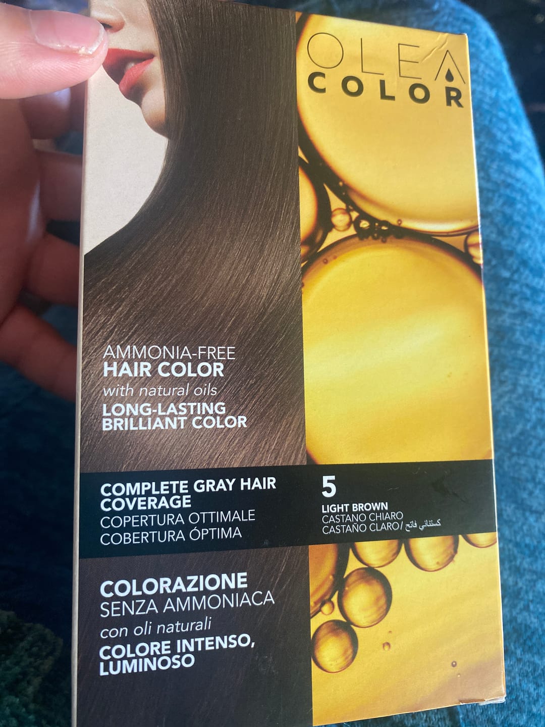 Customer photo review of Tintura Sin Amoníaco Olea Color 60ml