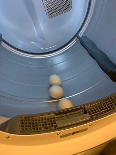 Customer photo review of Dryer Balls 6-pack