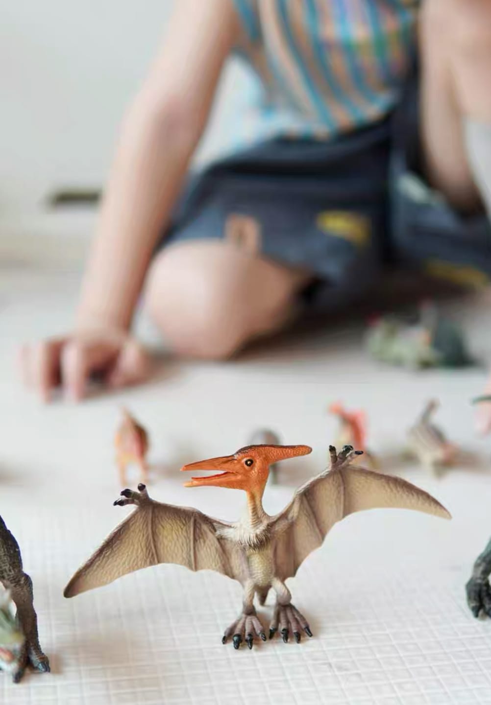 Customer photo review of Mideer Dinosaur Toys Set 24 Pcs