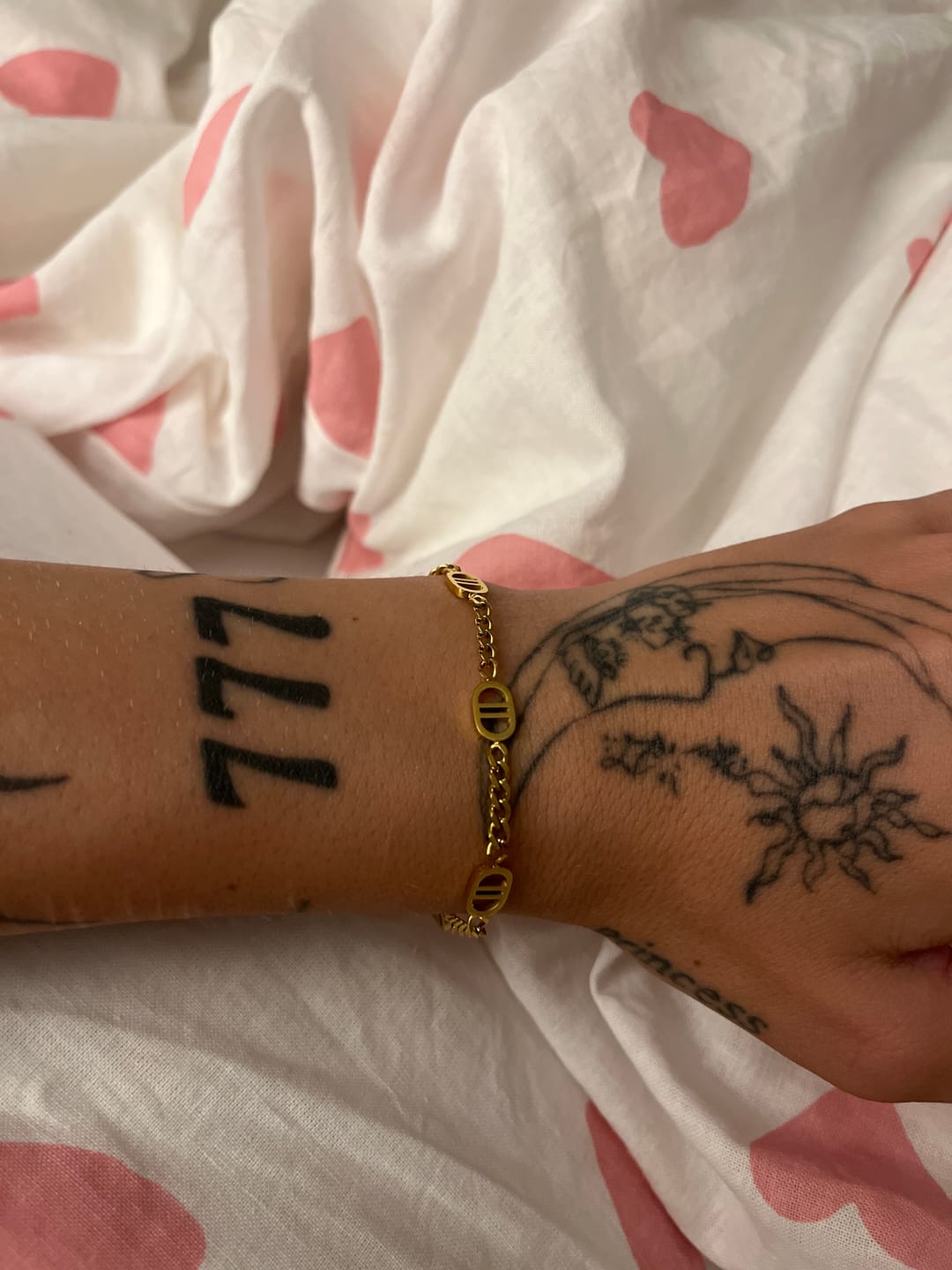 Customer photo review of Five Prestige Armband | 18K vergoldet