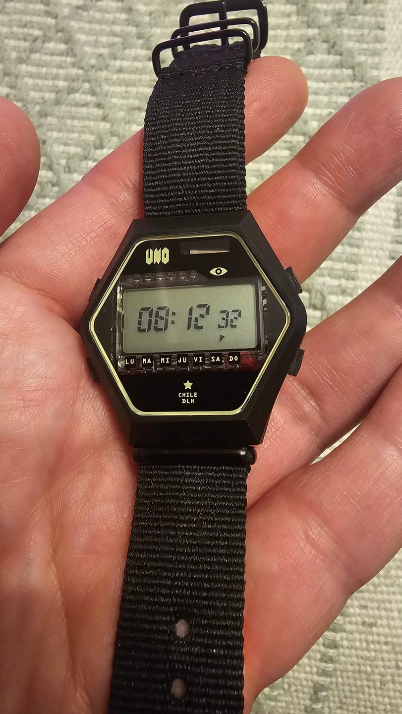 Customer photo review of El Número Uno, el primer reloj digital en la historia de Chile