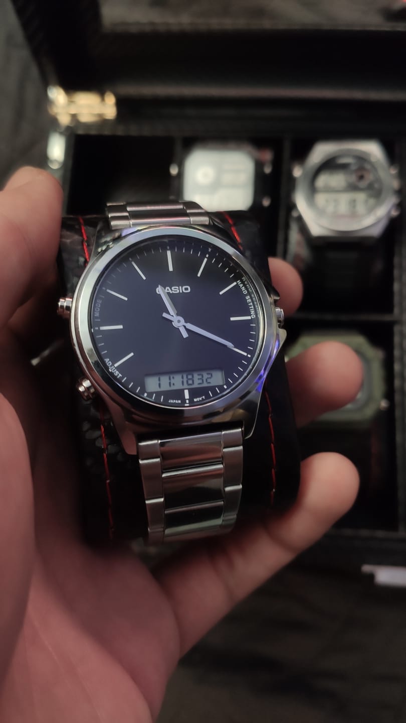 Customer photo review of Reloj Casio Análogo Digital MTP-VC01D-1EUDF Dual Time