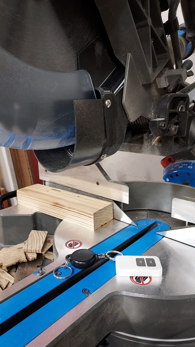 Customer photo review of Ridgid & Delta Cruzer 12” Miter Saw Dust Collection