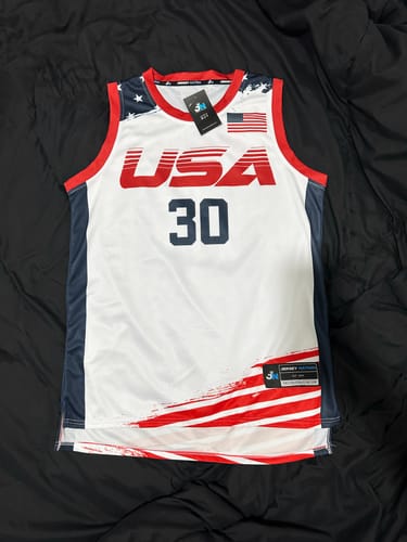 Customer photo review of USA Custom Basketball Jersey
