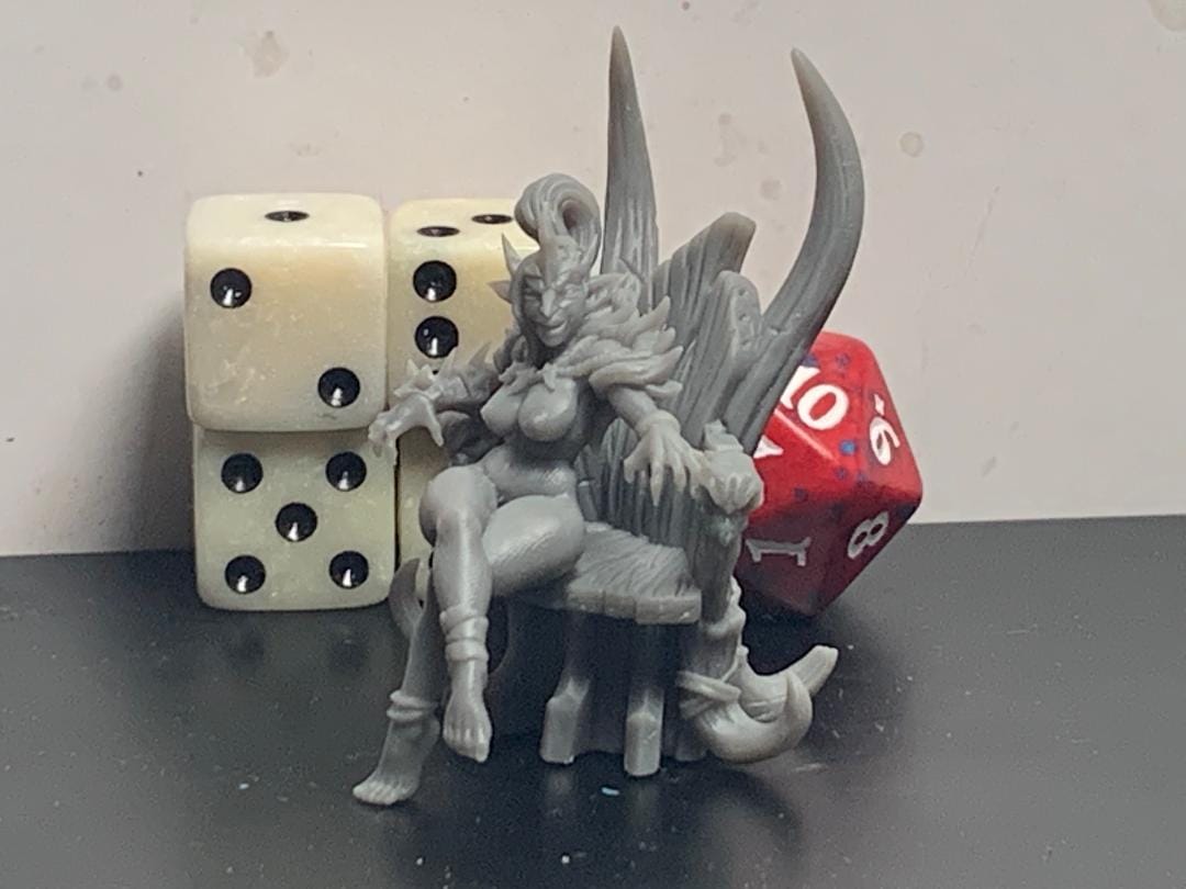 Customer photo review of Trixia the Hobgoblin Queen - Pinup