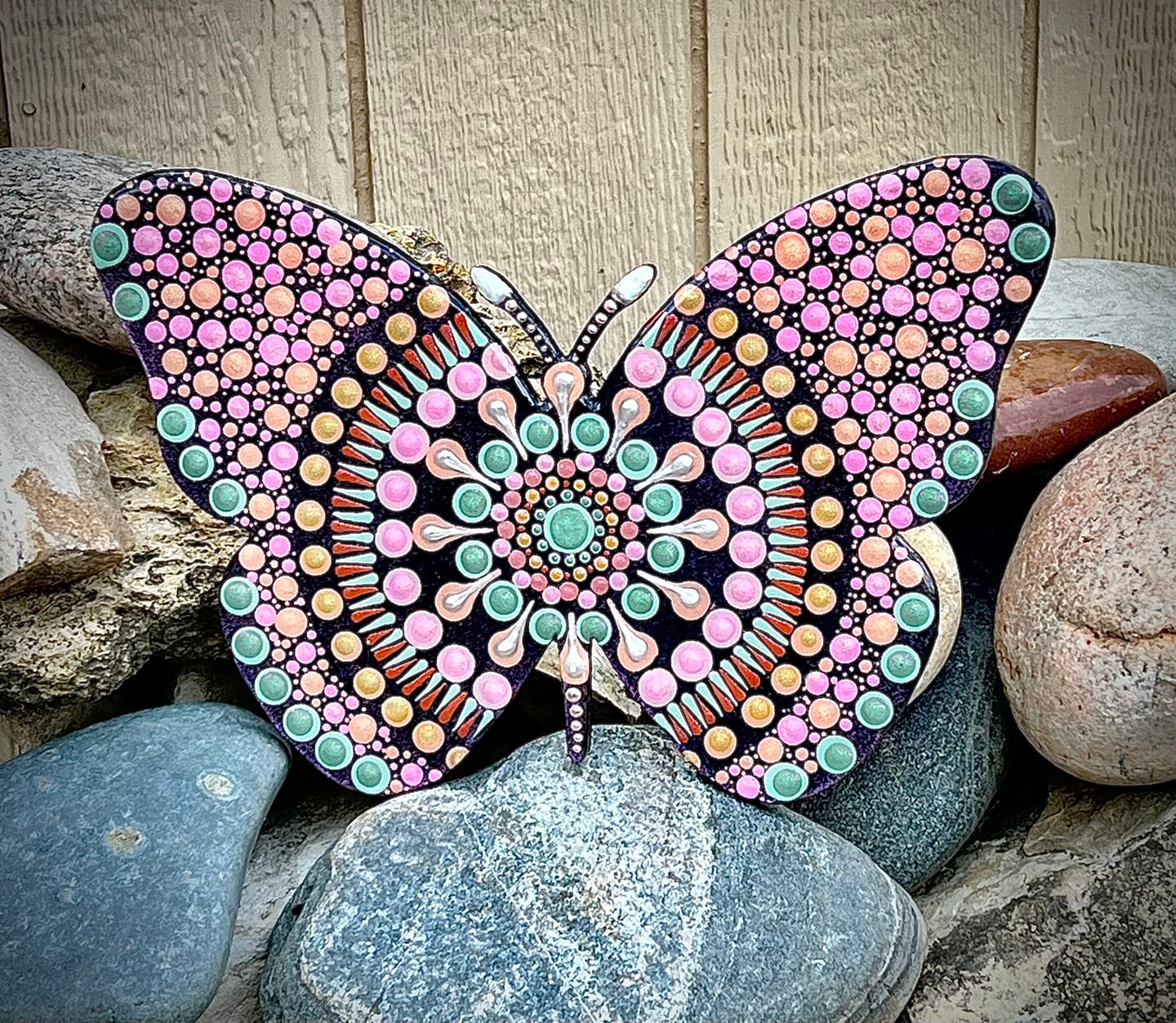 Customer photo review of Unfinished Wood Crescent Moon Shape | DIY Celestial Night Sky Craft Cutout | Up to 36"