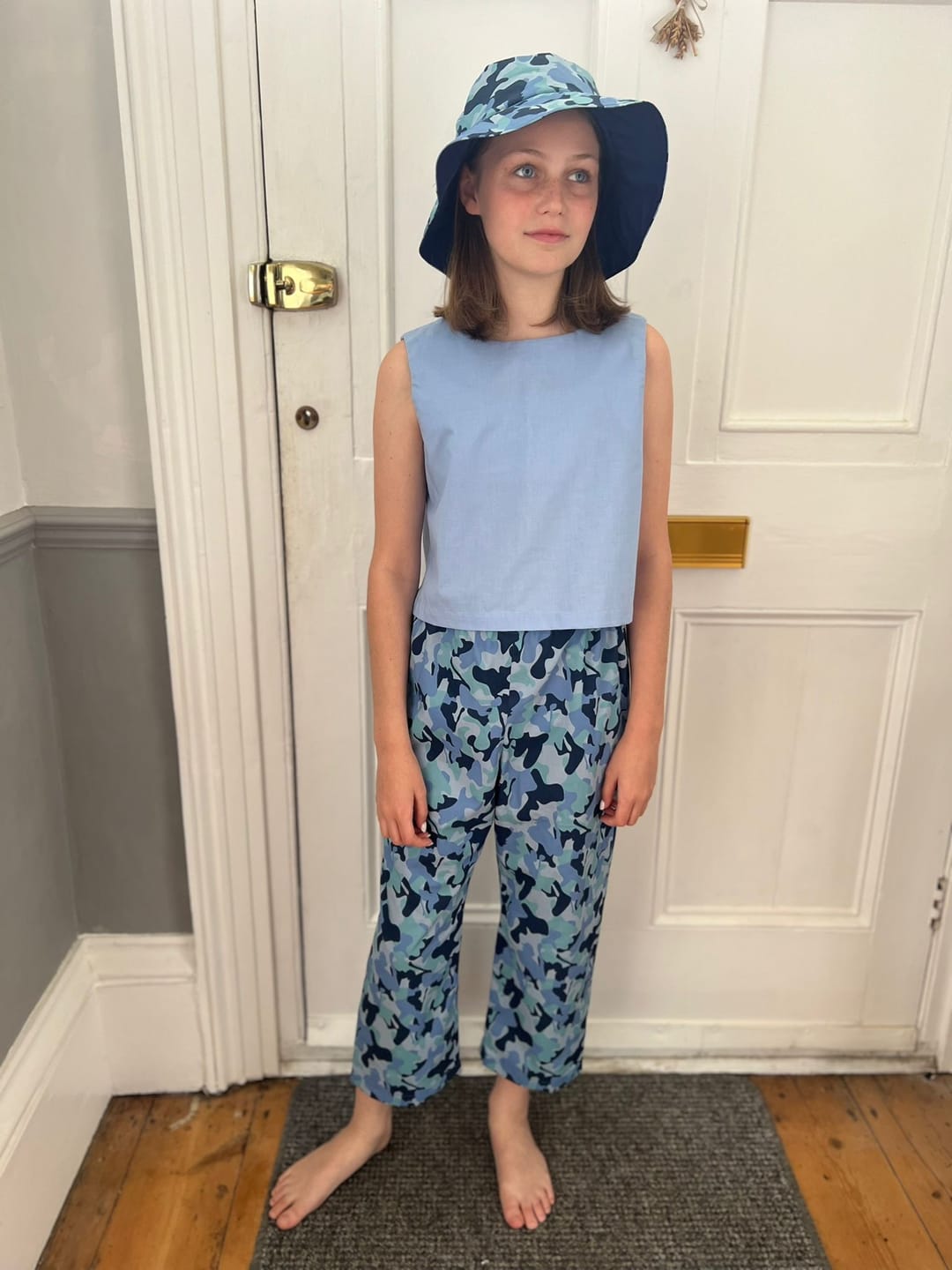 Customer photo review of Camouflage Cotton Fabric
