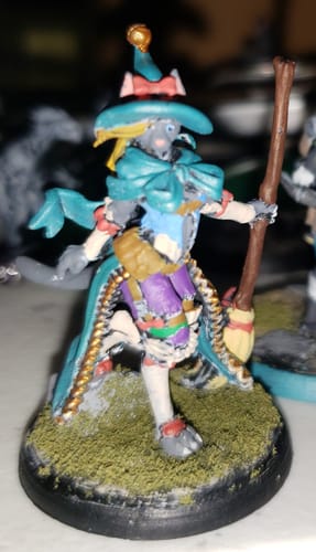 Customer photo review of Black Witch Tabaxi - Female Mage