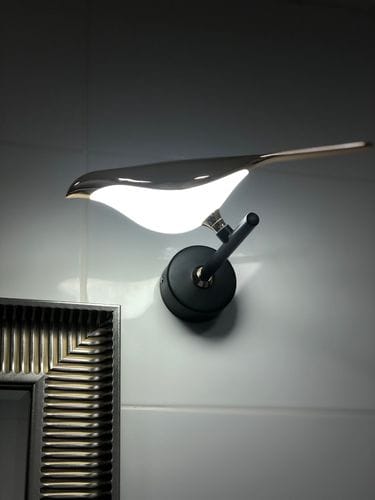 Customer photo review of Applique murale à LED | Oiseaux dorés