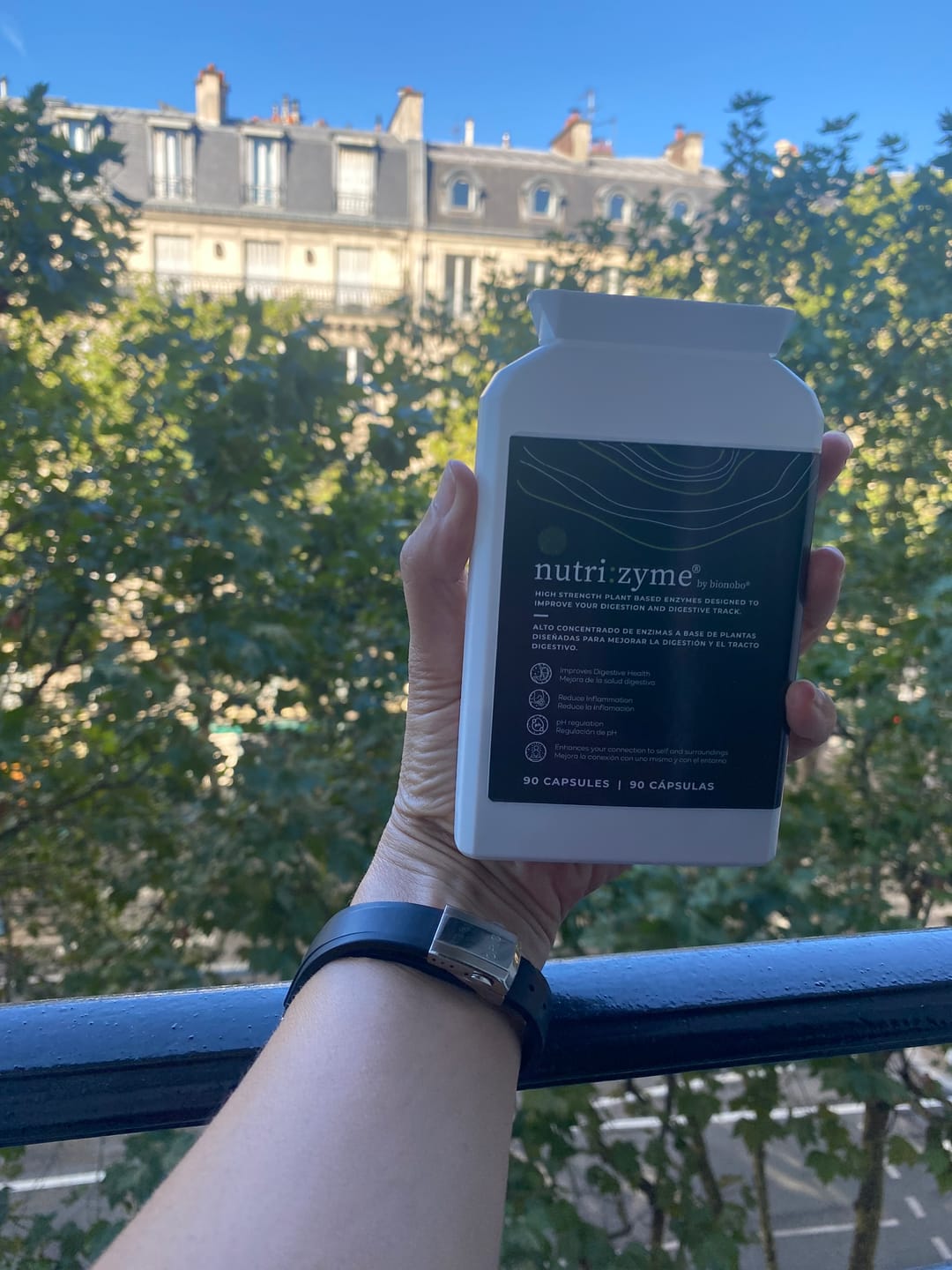 Customer photo review of nutri:zyme® enzimas digestivas