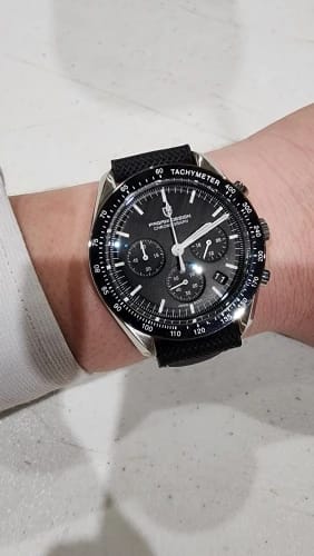Customer photo review of PAGANI DESIGN 2024 New Men's Watches Top Luxury Quartz Watch For Men Auto Date Speed Chronograph AR Sapphire Mirror Wrist watch