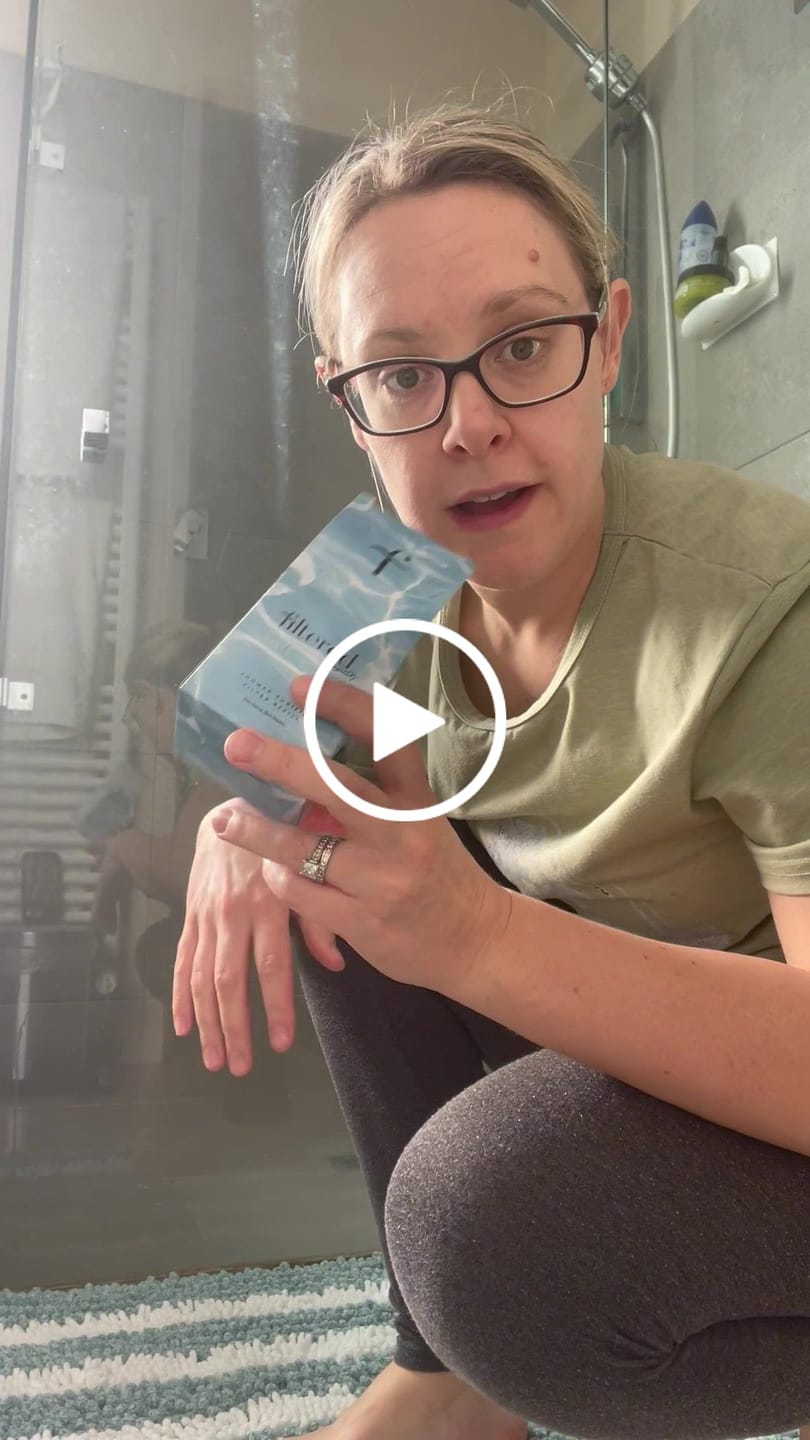 Customer video review of Shower Purifier Filter Refill