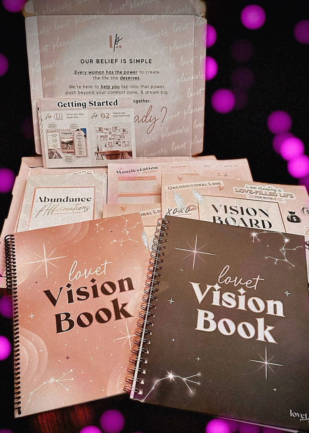 Customer photo review of Vision Power Book LUXE [BLACK]