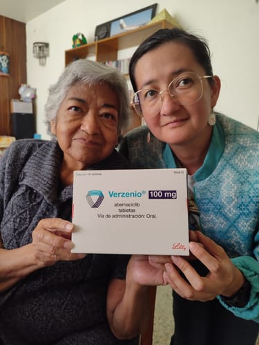 Customer photo review of Verzenio 100mg