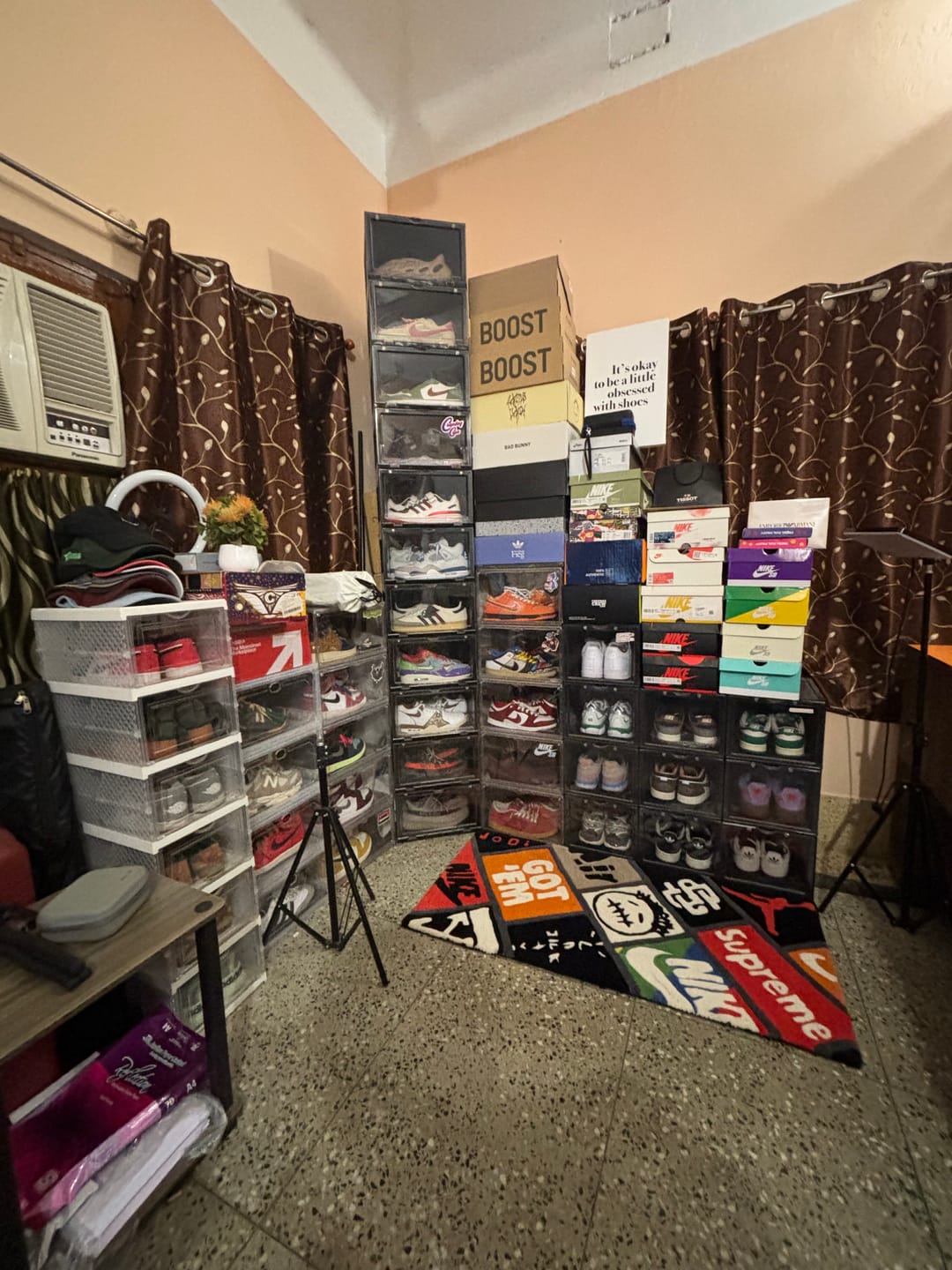 Customer photo review of Nike Box Rug | LetsRug.in