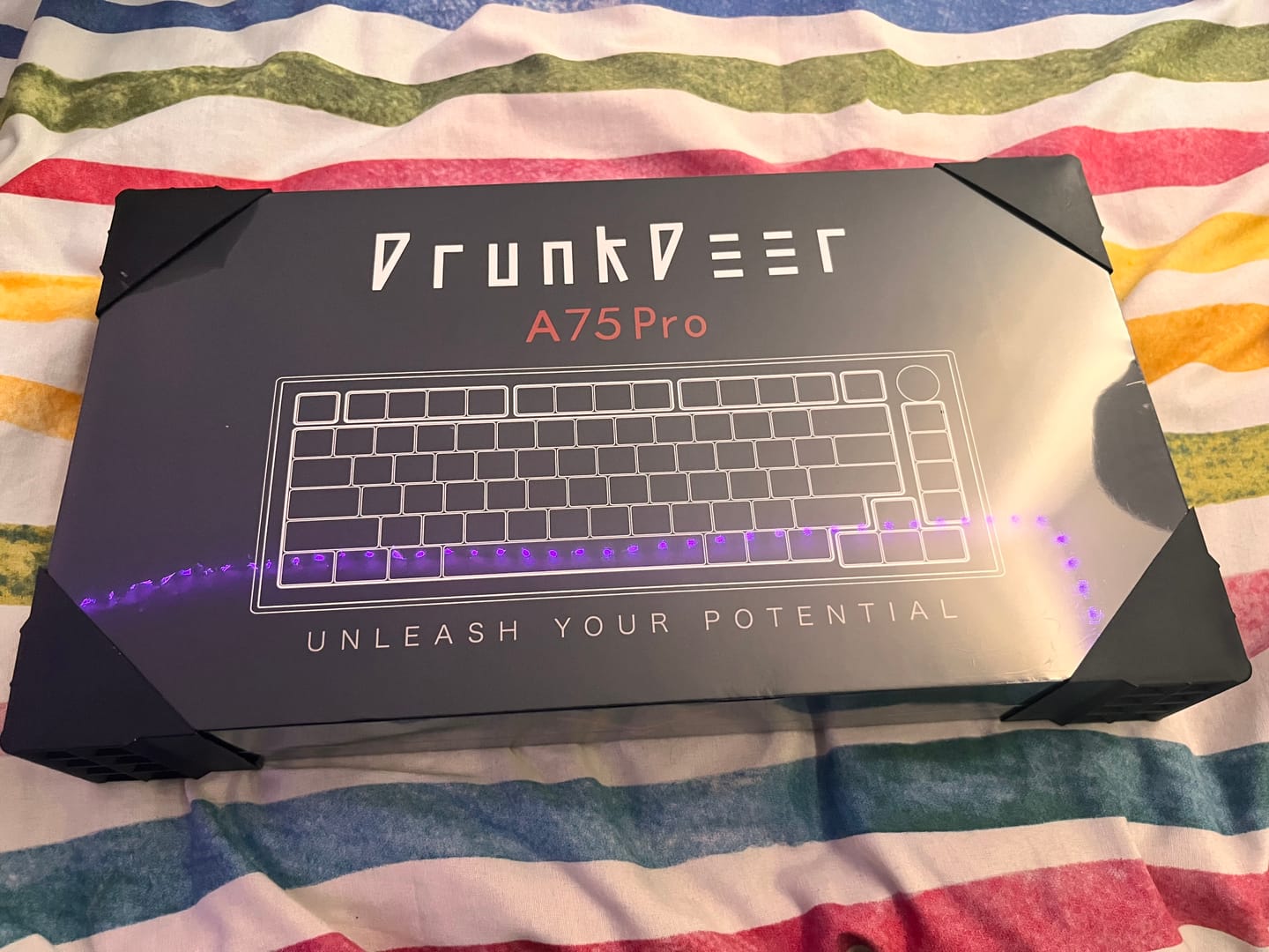Customer photo review of DrunkDeer A75 Pro - Wired Actuation-Distance-Adjustable Magnetic Switch Keyboard