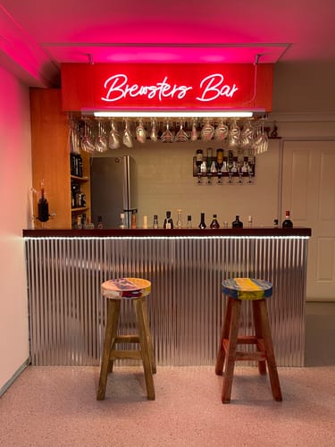 Customer photo review of Custom Neon Signs