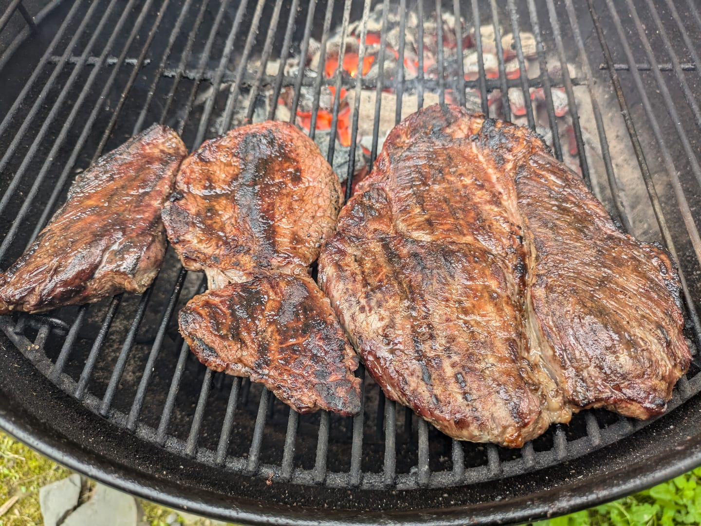 Customer photo review of Steak Grill Packs - Sirloin