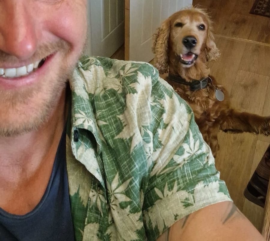 Customer photo review of Herren Lässiges Hawaii Hemd Retro Kurzarmhemd Grün